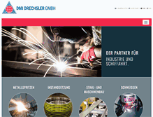 Tablet Screenshot of dmi-drechsler.de
